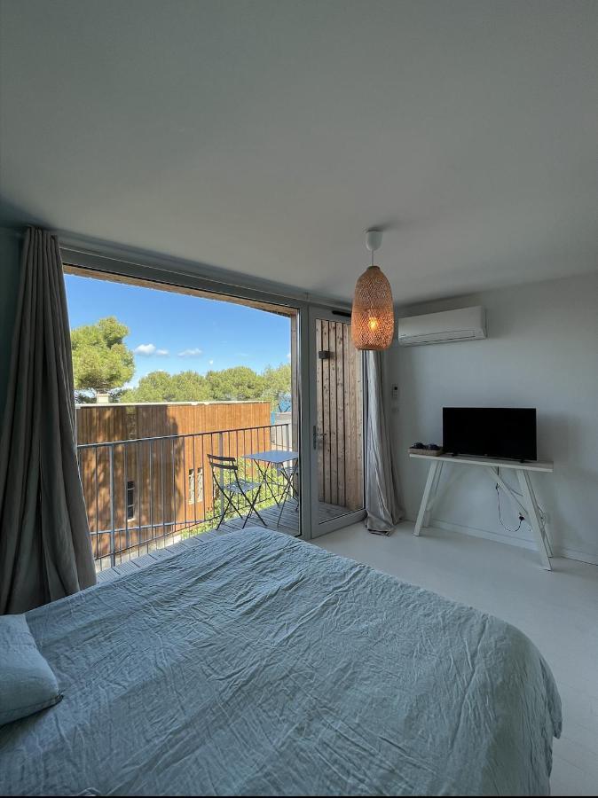 A La Mer Hotell Leucate Exteriör bild